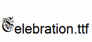 Celebration.ttf