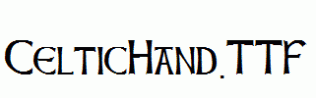 CelticHand.ttf