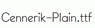 Cennerik-Plain.ttf