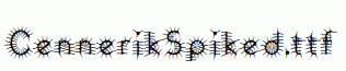 CennerikSpiked.ttf
