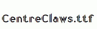CentreClaws.ttf