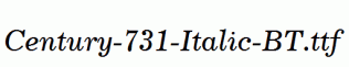 Century-731-Italic-BT.ttf