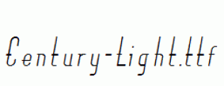 Century-Light.ttf