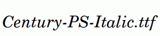 Century-PS-Italic.ttf