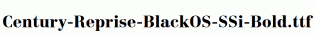 Century-Reprise-BlackOS-SSi-Bold.ttf