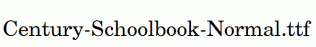 Century-Schoolbook-Normal.ttf