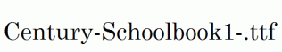 Century-Schoolbook1-.ttf