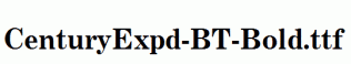 CenturyExpd-BT-Bold.ttf