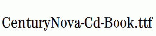 CenturyNova-Cd-Book.ttf