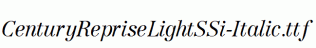 CenturyRepriseLightSSi-Italic.ttf