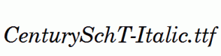 CenturySchT-Italic.ttf