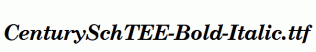 CenturySchTEE-Bold-Italic.ttf