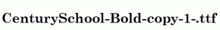 CenturySchool-Bold-copy-1-.ttf