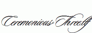 Ceremonious-Three.ttf