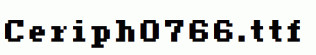 Ceriph0766.ttf