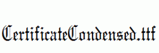 CertificateCondensed.ttf
