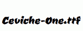 Ceviche-One.ttf