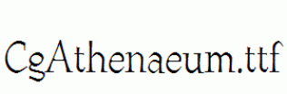 CgAthenaeum.ttf