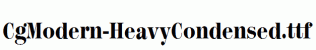 CgModern-HeavyCondensed.ttf