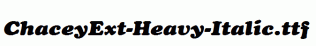 ChaceyExt-Heavy-Italic.ttf