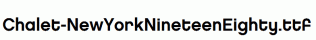 Chalet-NewYorkNineteenEighty.ttf