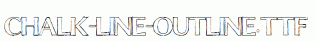 Chalk-Line-Outline.ttf