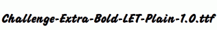 Challenge-Extra-Bold-LET-Plain-1.0.ttf