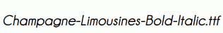 Champagne-Limousines-Bold-Italic.ttf