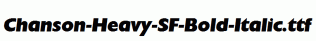 Chanson-Heavy-SF-Bold-Italic.ttf