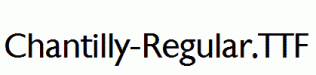 Chantilly-Regular.ttf