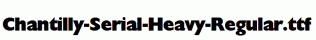 Chantilly-Serial-Heavy-Regular.ttf