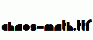 Chaos-Math.ttf