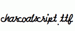 CharcoalScript.ttf