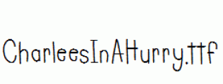 CharleesInAHurry.ttf