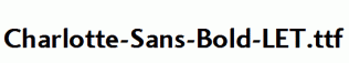 Charlotte-Sans-Bold-LET.ttf
