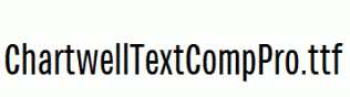 ChartwellTextCompPro.ttf