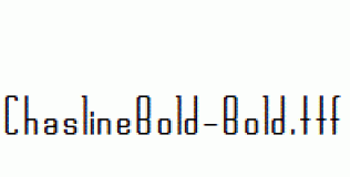 ChaslineBold-Bold.ttf