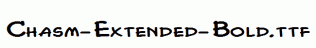 Chasm-Extended-Bold.ttf