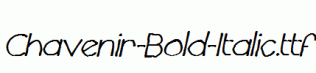 Chavenir-Bold-Italic.ttf