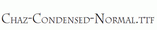 Chaz-Condensed-Normal.ttf