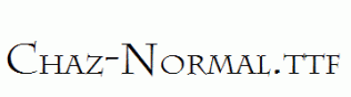 Chaz-Normal.ttf