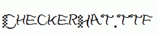 CheckerHat.ttf