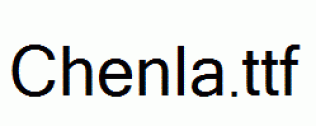 Chenla.ttf