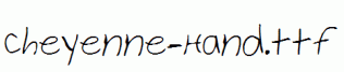 Cheyenne-Hand.ttf