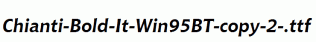 Chianti-Bold-It-Win95BT-copy-2-.ttf