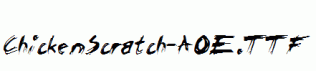 ChickenScratch-AOE.ttf