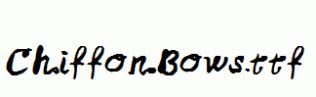 ChiffonBows.ttf