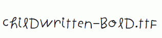 ChildWritten-Bold.ttf