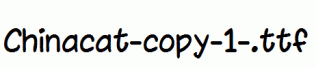Chinacat-copy-1-.ttf