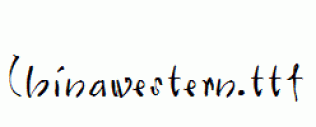 Chinawestern.ttf
